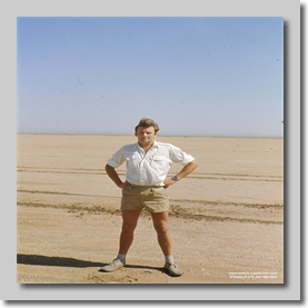 Ian near Jeddah - Hadj March 1971